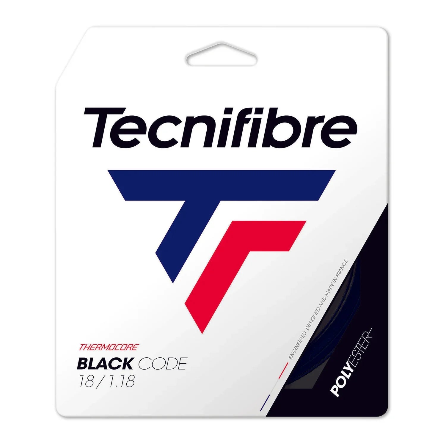 TECNIFIBRE BLACK CODE 1,24 - 1,28 NEGRE